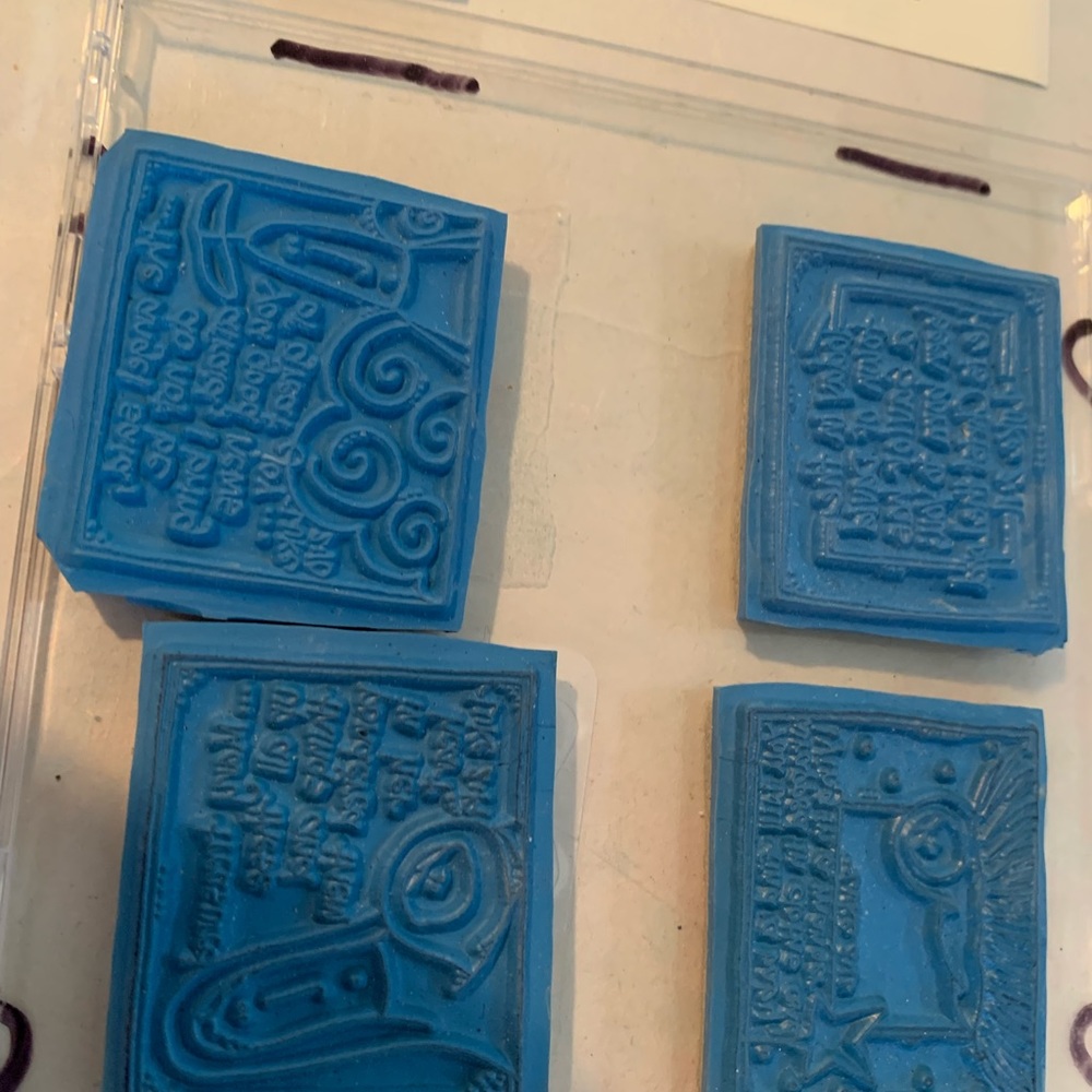 Rubber stamps
